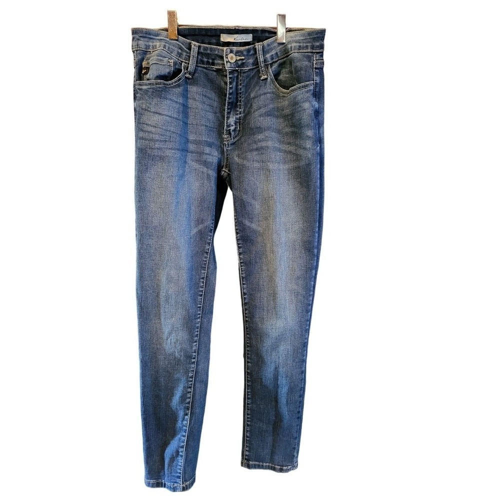 Kancan Skinny Leg Jeans 11 Womens/ Juniors Mid Rise Medium Wash
